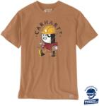 Carhartt Carpenter ácsmester mintás póló - Mogyoró, L - 106534 (CARHARTT CARPENTER ÁCSMESTER MINTÁS PÓLÓ - 106534)