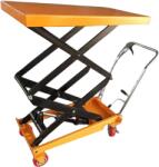  Kis hidraulikus ollós emelőasztal , 350kg 1, 5m