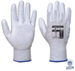 Portwest Esd Tenyér Bevont Védőkesztyű - Szürke, 7/S - A199 (PORTWEST ESD TENYÉR BEVONT VÉDŐKESZTYŰ - A199)