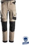Snickers Workwear AllRoundWork Stretch Nadrág - 56, Homok/fekete - 6341 (SNICKERS ALLROUNDWORK STRETCH NADRÁG - 6341)