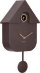 Karlsson Ceas de perete Modern Cuckoo Oro, maro închis (KA6094DB)
