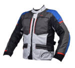 LS2 Geaca moto barbati LS2 NORWAY, culoare albastru negru gri rosu, marime 3XL (AK64150F01268) - simoto