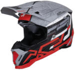 JUST1 Casca motocross atv JUST1 J40 MISSION, rosu gri mat, marime XXL (6060170231004XXL) - simoto