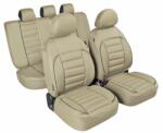 LAMPA Huse scaun auto Sport Edition jacquard bej, set 9 piese, universale (LAM54803)