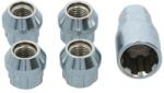 Carpoint Set piulite antifurt auto Carpoint M12x1, 5 conic tip F pentru jante (520506)