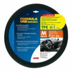 LAMPA Manson volan textil Lampa Formula One, negru, Ø 37-39 cm (LAM33068)