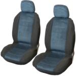 Carpoint Huse scaune auto Denver fata, set 4 piese, albastru, compatibile airbag (310302)