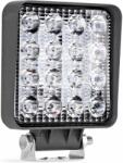 AMiO Proiector auto LED AMIO 12-24V, 16 LED 3030, 3840 lm, 110x110 mm (AM02424)