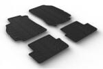 Gledring Covorase auto din cauciuc Renault Fluence 2009-2010, Gledring, negre, 4 piese (GL0032)