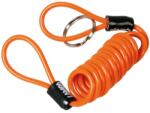 Lampa Cablu spiralat din otel Safety Reminder 150 cm, portocaliu (LAMOT90616)