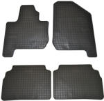 RapidAuto Set covorase auto din cauciuc pentru Kia Soul EV 2014-2019, negre, 4 piese (D547280)