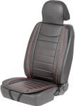Carpoint Husa protectie scaun auto Carpoint Genoa, negru cu dunga rosie, 1 buc (323300)