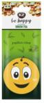 K2 Odorizant auto K2 Be Happy Green Tea cu agatator pentru oglinda (K2C800)