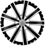 Gorecki Set capace roti 15 inch Toro Silver Black din ABS rezistent, 4 buc (15140)