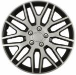 Cridem Set 4 capace roti auto Cridem Dakar 17 inch, argintiu-negru (CRI1784NCSB)
