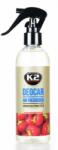 K2 Odorizant auto cu atomizor K2 Deocar, parfum capsuni, 250 ml (K2M117S)