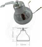 RapidAuto Claxon auto electric Ding Dong 12V, 127x120 mm, RapidAuto (R506107)