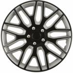 Cridem Set 4 capace roti auto Cridem Dakar 16 inch, negru argintiu (CRI1679NCBS)