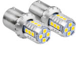 AMiO Bec LED Canbus AMIO BA15S P21W/R10W/R5W alb 12V/24V, set 2 buc (AM02796)