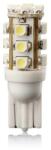 VECTA Set 2 becuri auto LED T10 Vecta 12V 5W, 16 SMD, lumina alba (6208)