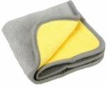 LAMPA Laveta microfibra cu doua fete Premium 30x30 cm, 600 GSM, gri/galben (LAM37179)