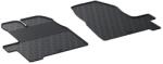 Gledring Covorase auto din cauciuc Ford Transit Custom 2016-2017 Gledring, negre, 2 buc (GL0559)