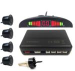Streetwize Senzori parcare spate Streetwize 12 V cu 4 senzori negri si display LED (SWPARK1)