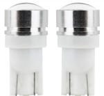 AMiO Set 2 becuri LED T10 W5W 12V cu lupa, 3xCOB, lumina alba, AMIO (AM01624)