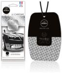 Amio Odorizant auto parfumat Aroma Prestige Card Chrome, parfum elegant (AMA83544)