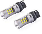 AMiO Set 2 becuri LED auto AMIO T20 W21W 12-24V, 24 SMD 3030, 800 lm (AM01173)