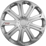 Cridem Set capace roti auto Cridem Evo argintiu 15 inch, 4 bucati (CRI1596S)