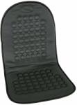 Carpoint Husa pentru scaun fata cu efect de masaj si magneti, Carpoint, neagra (CAR0323218)