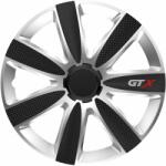 Cridem Set 4 capace roti auto Cridem GTX Carbon 14 inch argintiu-negru (CRI1435CASB)