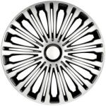 Automax Set 4 capace roti 17 inch Volante negru argintiu pentru jante otel (R17266)