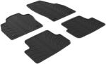 Gledring Set covorase auto din cauciuc pentru VW Polo 2017- 5 usi, Gledring, negru (GL0648)