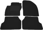 RapidAuto Covorase mocheta Ford Focus 2 2005-2011 negre, set 4 piese (840062BLACK3USI)