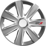 Cridem Set 4 capace roti auto Cridem GTX Carbon, argintiu, 15 inch (CRI1535CASI)