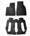  Covorase mocheta pentru Tesla Model X 7 locuri 2016-prezent, set 3 piese (840483)