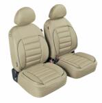 LAMPA Huse scaun fata sport jacquard bej, set 2 buc, compatibile airbag (LAM54787)