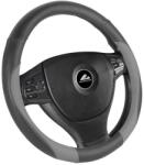 Automax Husa volan Automax negru cu gri, 37-39 cm, material cauciucat (9300)