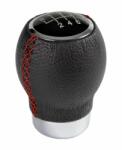 Pilot Lampa Italy Maner schimbator auto universal Ikon Sport, negru/rosu, cu embleme viteze (LAM00257)
