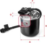 SOFIMA filtru combustibil SOFIMA S 4149 NR (S 4149 NR) - automobilus