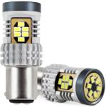 AMiO Bec LED stop frana AMIO BAY15D P21/5W Canbus 12/24V alb, set 2 buc (AM02798)