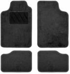 AMiO Covorase auto universale din mocheta Amio TEX-1, set 4 piese, negre (AM02127)