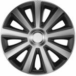 Cridem Set capace roti auto 15 inch Cridem Aviator Carbon, argintiu/negru, 4 buc (CRI1534CASB)