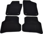  Covorase mocheta dedicate VW Polo 3/5 usi 2009-, negre, set 4 piese (840143BLACK)