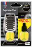 Amio Odorizant auto lichid Aroma Supreme Duo Black, 2x8 ml, Amio (AMA92259)
