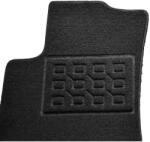 RapidAuto Covorase mocheta Opel Crossland X si Citroen C3 Aircross, negre, set 4 piese (840433BLACK)