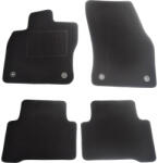 RapidAuto Covorase mocheta dedicate VW Touran 2015-, negre, set 4 presuri (840369BLACK)