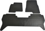 RapidAuto Set covorase auto cauciuc Mitsubishi Pajero III 1999-2006, negre, 4 piese (546276)